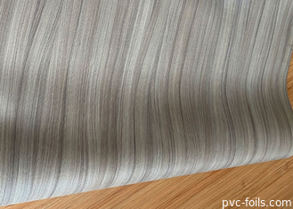 Kết cấu gỗ Dập nổi Màng PVC Nội thất Trang trí Cửa Vinyl Bọc