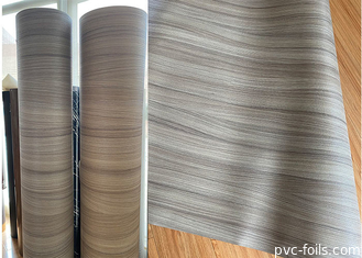 Tủ dập nổi Bao phủ PVC Hạt gỗ Lá bọc Vinyl rộng 1400mm