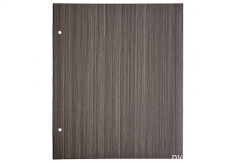 Cuộn giấy bạc trang trí PVC màu xám gỗ 0.50mm cho bảng văn phòng