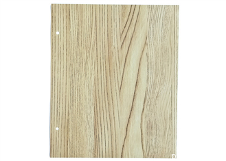 Màu hạt gỗ tùy chỉnh Nội thất PVC Chiều rộng 1260mm