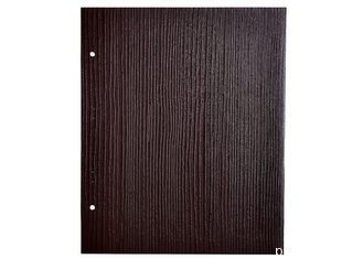 Gỗ phủ bóng tối PVC Hạt gỗ Lá dày 100 Micron