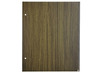 Hiệu ứng gỗ mờ PVC trang trí chống cháy 500m / cuộn