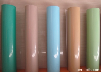 Thiết kế nhấp nhòa cao Pvc Lamination Film cho PVC Panel Màu cứng kim loại