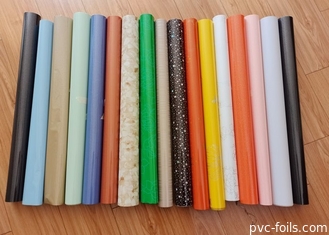 Màu sắc Mô hình tự dính PVC phim cuộn cho nội thất trang trí bề mặt
