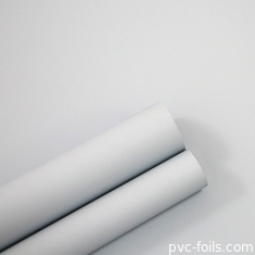 Satin trắng PVC phim trang trí siêu mat cho cửa tủ bếp