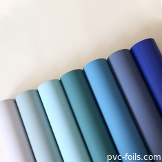 Mono Color Pvc trang trí giấy cuộn cho cửa tủ nén màng