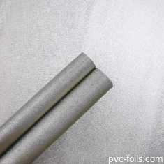 Phim trang trí PVC kim loại bạc cho đồ nội thất, sơn cửa