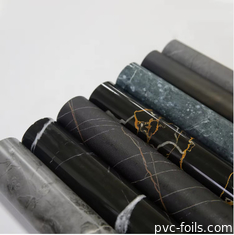 Đơn vị hóa marble thiết kế PVC đồ nội thất giấy cuộn cho lớp phủ, máy in chân không, bọc