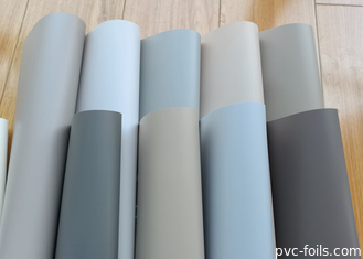 Vòng phim trang trí PVC màu mịn mịn mịn mịn cho máy in màng