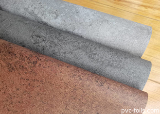 Đá bê tông thiết kế PVC phim trang trí cho trang trí bề mặt nội thất