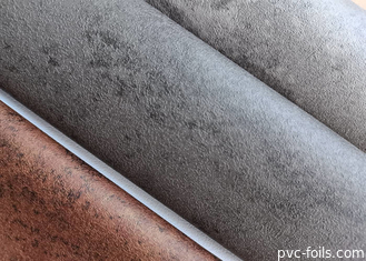 Grey bê tông đá thiết kế PVC phim trang trí cho cửa nội thất