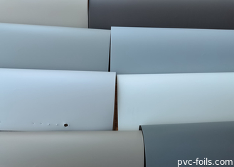 Phim trang trí PVC chống vàng cho WPC Profile Wrapping Film Độ dày 0,14mm
