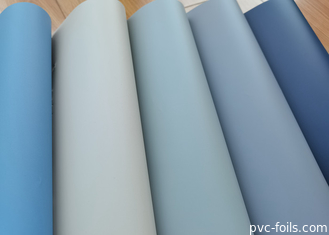 Soft Touch Matte PVC Decorative Film cho cửa niêm mạc và máy in chân không