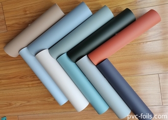 Bộ phim trang trí PVC màu mịn cho máy in chân không và cửa niêm mạc