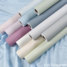 Soft Touch Solid Color PVC Decorative Film cho cửa và tủ niêm mạc