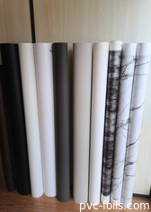 Phim trang trí PVC màu trắng bằng đá cẩm thạch để áp dụng máy ép chân không trong các tấm đồ nội thất