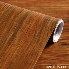 Mô hình gỗ Self-adhesive PVC Foil trang trí nội thất Vinyl phim cho MDF