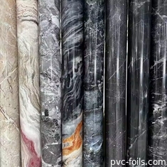 Bộ phim trang trí PVC bằng đá cẩm thạch in kỹ thuật số cho các dự án bảng đồ nội thất và lớp phủ
