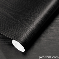 In kỹ thuật số chống nước gỗ hạt PVC phim trang trí cho đồ nội thất và trang trí tủ