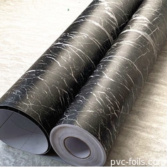 Một cuộn thiết kế đá cẩm thạch tự dính dán PVC cho trang trí cửa tủ