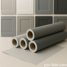 Soft Touch Super Matte Solid Color PVC Lamination Film cho đồ nội thất và cửa