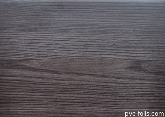Phim trang trí PVC nổi bật màu gỗ óc chó cho cửa tủ