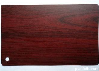 Matte Pvc Wood Grain Surface Vinyl Roll Adhesive cho MDF định hình