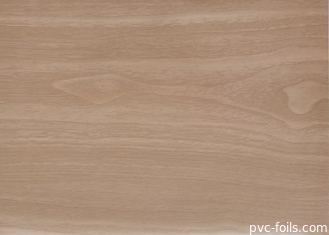 Lá trang trí PVC ROHS Chiều dài 50-1000m Hạt gỗ Kết thúc mờ
