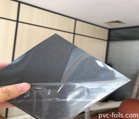 Pvc Foil trang trí cho tủ Cửa Da màu Rắn 300m Cuộn