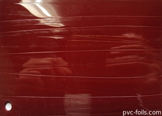 Tấm màng PVC 3D nổi màu đỏ cho đồ nội thất trang trí nội thất