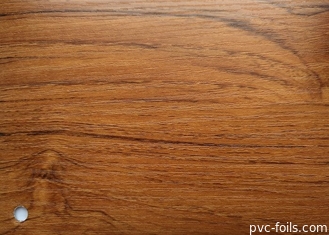 Lá gỗ trang trí PVC màu gỗ sồi cho màng chân không Độ dày 0,10mm