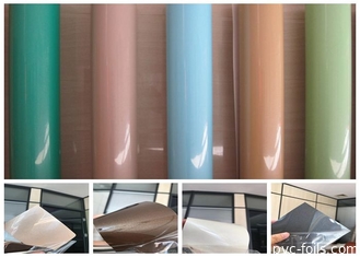 Màng Pvc có độ bóng cao 0,2mm cho đồ nội thất Cổng chính Tường bếp Phòng khách