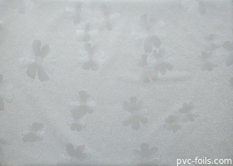 Hình nền tự dính Pvc không thấm nước cho phòng họp phòng họp Vinyl màu trắng