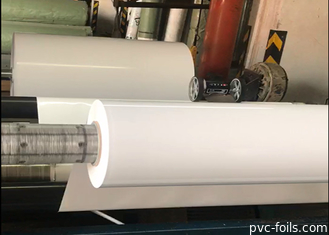 Tấm màng PVC có độ bóng cao cho cửa tủ Màu trắng đặc