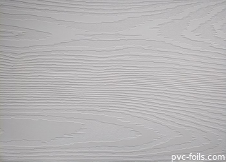 Nhà sản xuất màng nhựa cửa màng Pvc Deep Embossed White