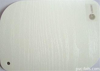 Mặt tiền Mdf Pvc Film Lamination Keo mờ trắng nổi