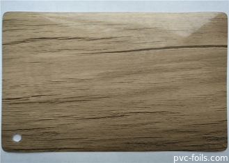Cửa Màng PVC Màng lá Chân không hạt gỗ có độ bóng cao