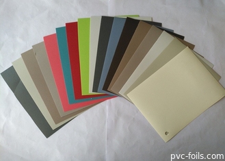 Nội thất PVC màu mờ mờ cho cửa màng tủ