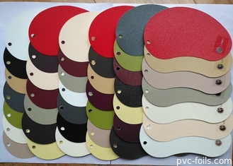 Phim cuộn màng bọc PVC mềm vàng cho đồ nội thất