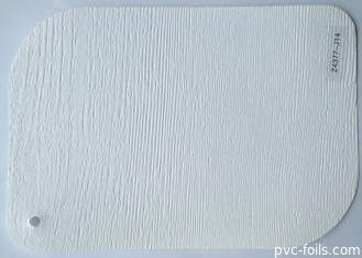 Đồ nội thất PVC màng lá cho cửa tủ MDF Màu trắng rắn