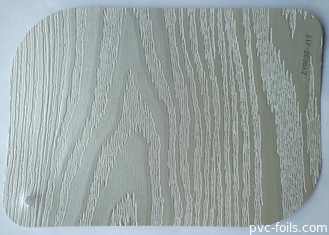Lá màng PVC hạt gỗ cho cửa dập nổi 0,25mm