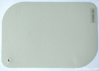 Giấy trang trí PVC nổi màu trắng cho mặt tiền nội thất