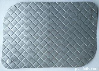 Vải kim loại Pvc Laminate Tấm Thiết kế Cửa Trang trí Nội thất Bảng điều khiển