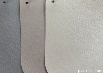 Bạc chải nổi PVC Giấy bạc trang trí Cuộn chống cháy 3D nổi