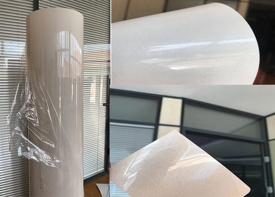 Tấm nhựa trang trí PVC 0,10mm Tấm phủ đồ nội thất có độ bóng cao Bảng trên cùng Bọc Vinyl