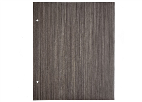 Cuộn giấy bạc trang trí PVC màu xám gỗ 0.50mm cho bảng văn phòng