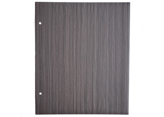Cuộn giấy bạc trang trí PVC màu xám gỗ 0.50mm cho bảng văn phòng