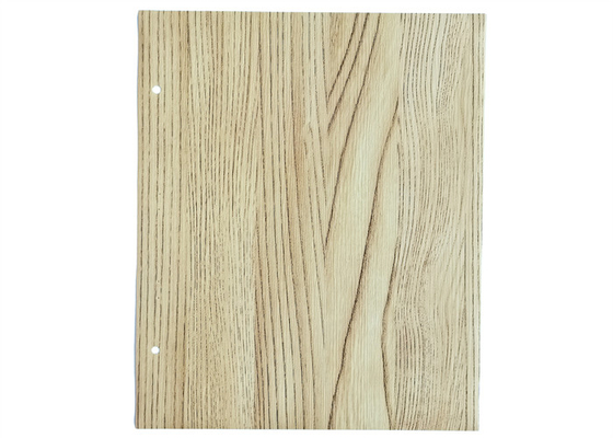 Màu hạt gỗ tùy chỉnh Nội thất PVC Chiều rộng 1260mm