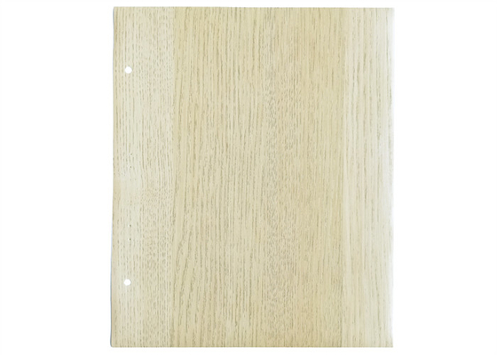 Màu gỗ tùy chỉnh Đồ nội thất PVC Độ dày 0,15mm Chống cháy