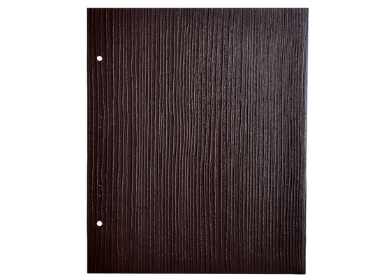 Gỗ phủ bóng tối PVC Hạt gỗ Lá dày 100 Micron